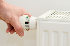 Clanking central heating installation costs